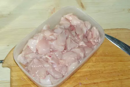 Курица фаршированая: шаг 2