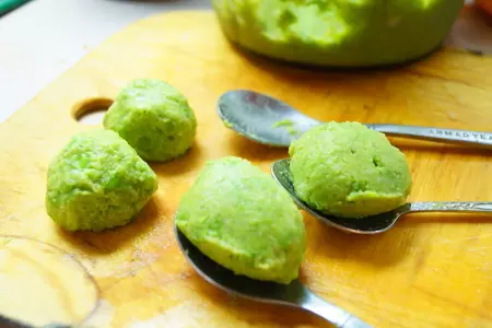 Фалафель из зелёного горошка. falafel. в мечтах о путешествии..: шаг 4