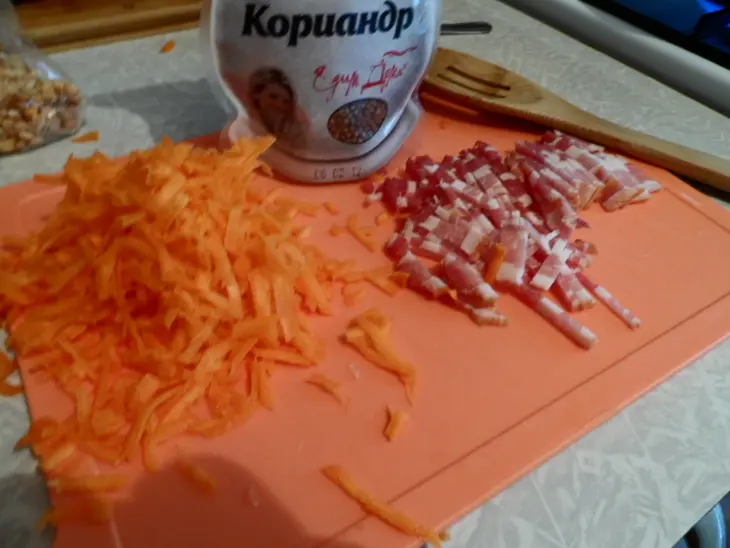Гороховый суп с сырокопчёным беконом: шаг 2