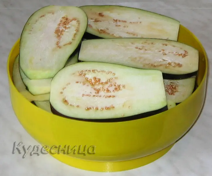 Баклажаны закусочные: шаг 2