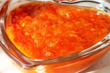 Соус из абрикосов,помидоров и перца: шаг 2