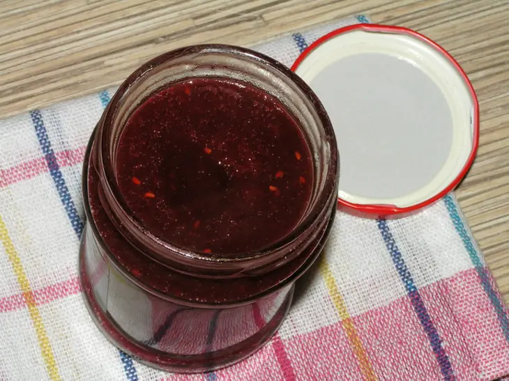 Малиновое желе с мятой: шаг 6