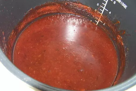 Сливовый конфитюр с шоколадом и мятой: шаг 5