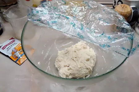 Сладкие пышки с орехами в карамели. korean sweet pancakes (hoddeok): шаг 2