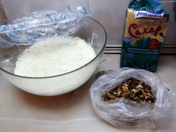 Сладкие пышки с орехами в карамели. korean sweet pancakes (hoddeok): шаг 3