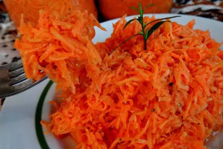 Корейская морковка на зиму: шаг 6