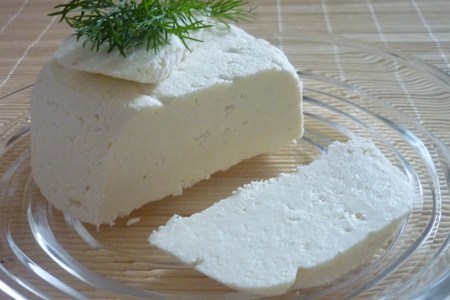 Домашний сыр из магазинного молока, без яиц: шаг 4