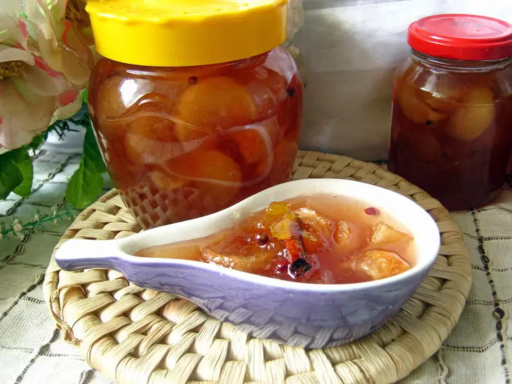 Варенье из инжирного персика с лимоном и розовым перцем: шаг 13