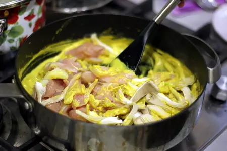 Амок с курицей (chicken amok): шаг 5