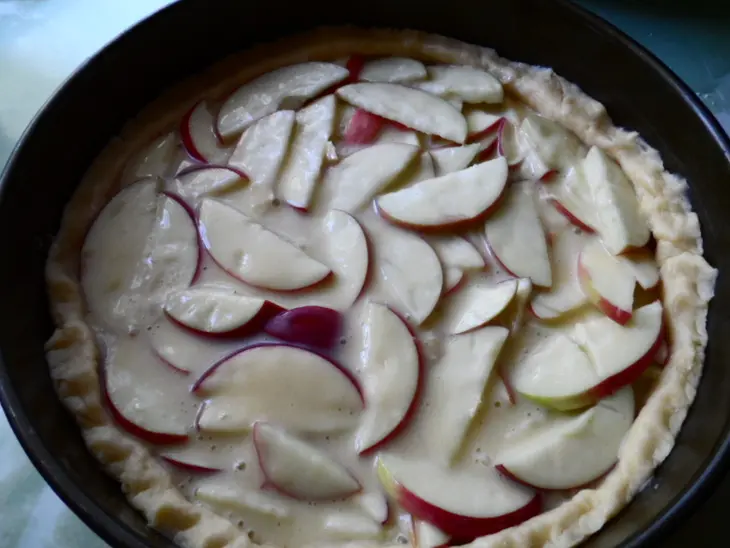 Цветаевский яблочный пирог  с моими небольшими изменениями.: шаг 4