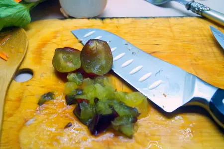 Ттокпокки. рисовые брусочки с мясом, овощами и грибами.: шаг 4