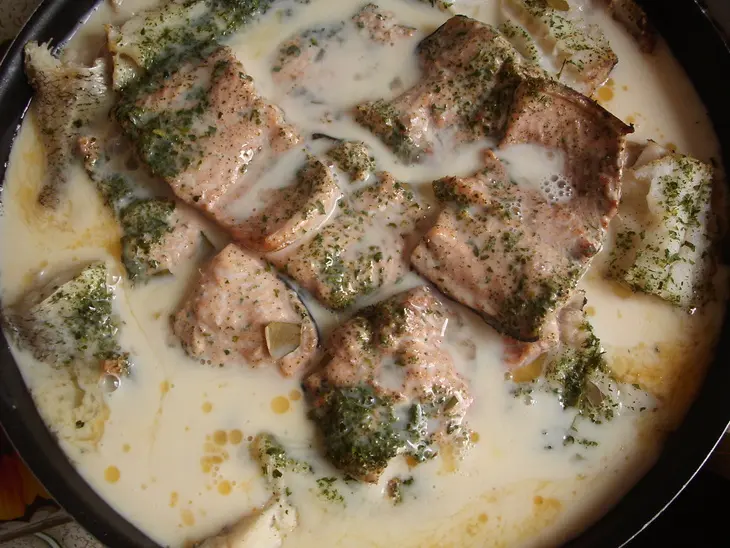 Рыбка, запеченная в омлете. быстро, нежно и вкусно!: шаг 2
