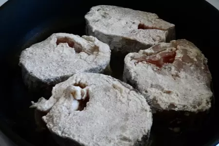 Треска со сливочным соусом: шаг 2