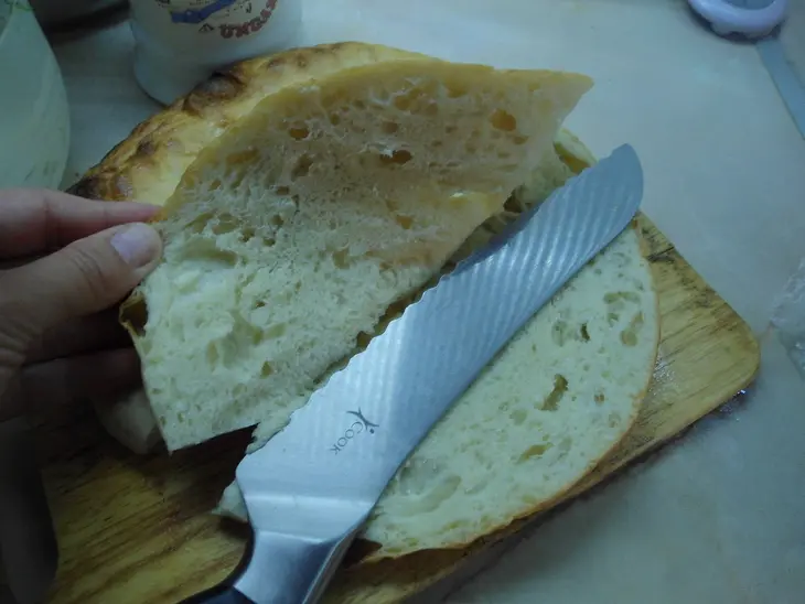 Лепёшка с сыром и зеленью.: шаг 3