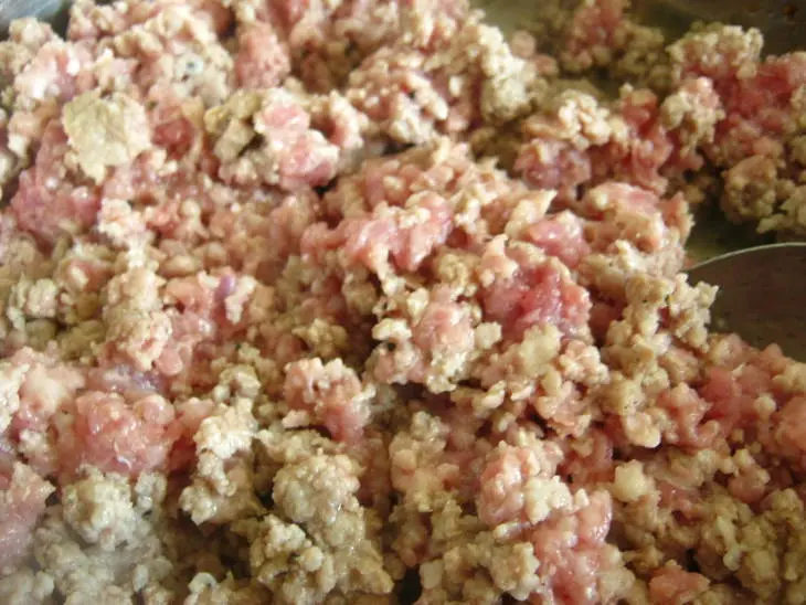Домашняя шаурма с мясным фаршем: шаг 1