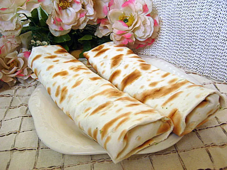 Домашняя шаурма с мясным фаршем: шаг 11