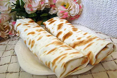Домашняя шаурма с мясным фаршем: шаг 11