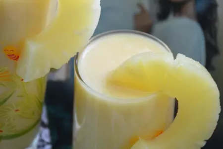 Смузи ананасовый: шаг 7