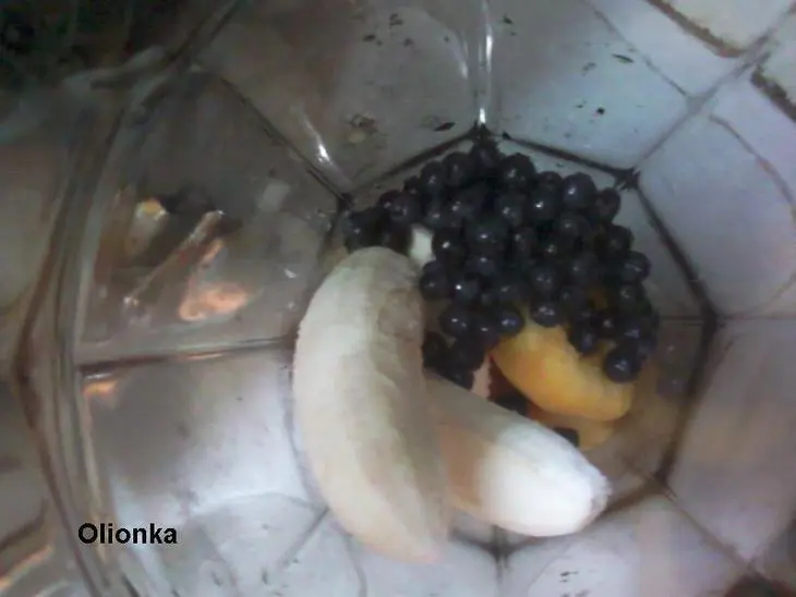 Освежающий и сытный фруктовый смузи (smoothie) - без молока и подсластителей!: шаг 3