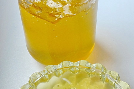 Мятный джем с базиликом и лимоном: фото шаг 3