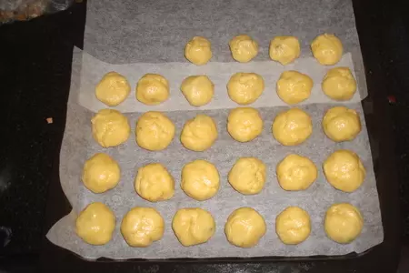 Печенье трюфеля с орешками: шаг 4