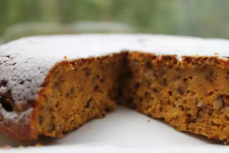 Морковный кекс с грецкими орехами.: шаг 3