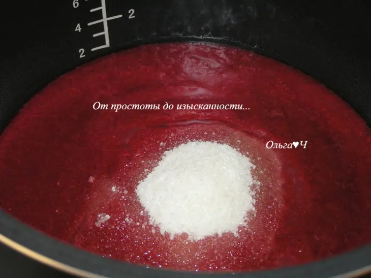 Повидло из боярышника и малины (мультиварка): шаг 3