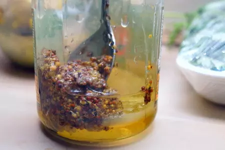 Тёплый овощной салат с курицей, самый вкусный, уж простите за столь смелое заявление.: шаг 7