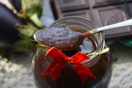 Конфитюр из баклажанов с имбирем и шоколадом: шаг 9