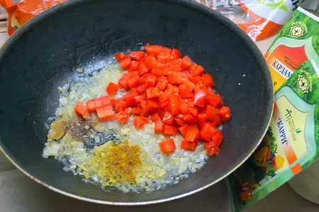 Кеджери. рис с копчёной рыбой, яйцом и специями.: шаг 3