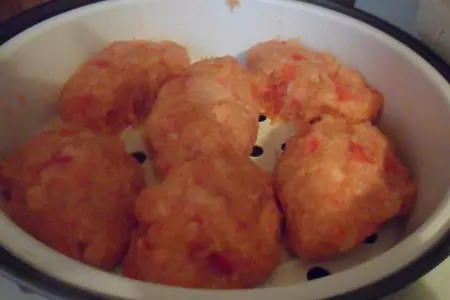 Паровые рыбные котлеты: шаг 3