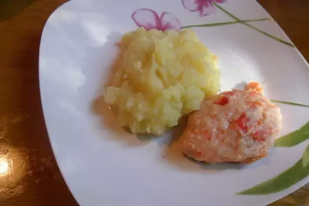 Паровые рыбные котлеты: шаг 5