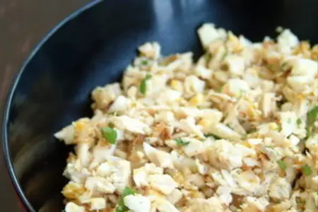 Картофельные крокеты, фаршированные курицей: шаг 2