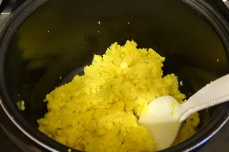 Домашний сыр с зеленью (мультиварка): шаг 8