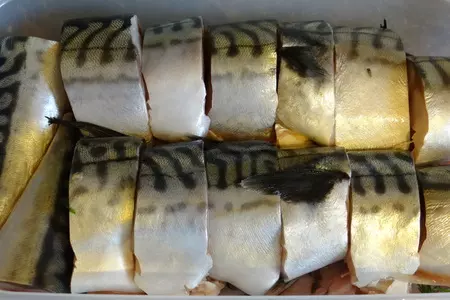 Скумбрия пряного-мокрого посола: шаг 4