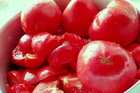 Томатный кетчуп - 100% томатный, 100% вкуса: шаг 1