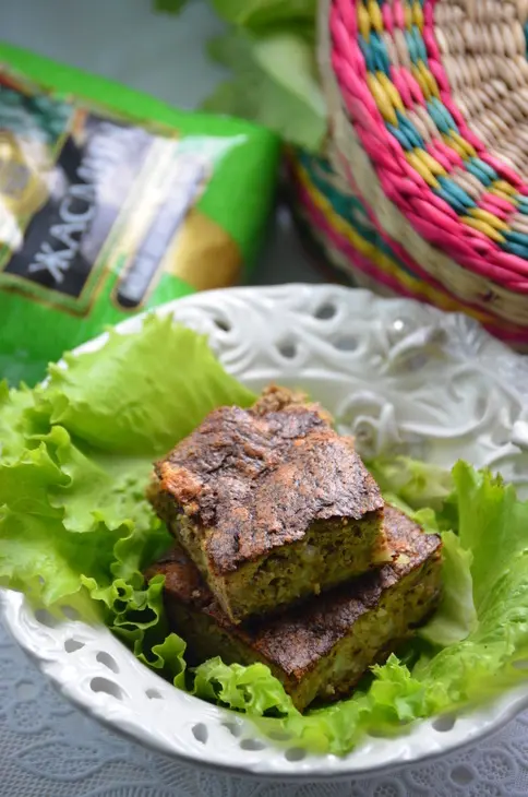 Печеночная запеканка с грибами и рисом: шаг 6