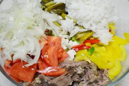 Говядина с рисом и овощами.: шаг 2