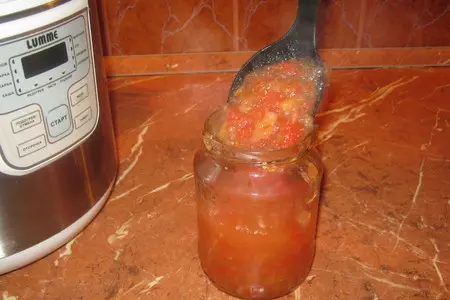 Варенье из яблок и арбуза в мультиварке: шаг 7