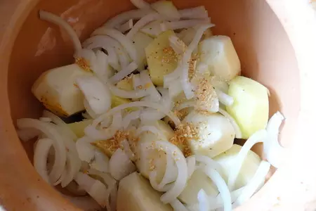 Жаркое сливочное по-царски с говядиной и овощами: шаг 7