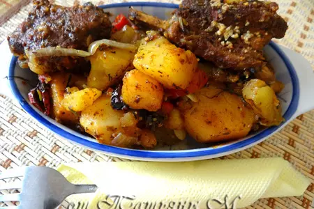 Жаркое сливочное по-царски с говядиной и овощами: шаг 9