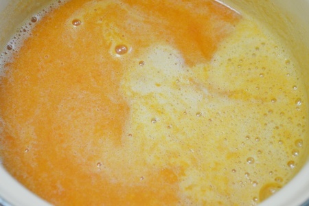 Тыквенно-яблочно-морковный сок с мякотью.: шаг 3