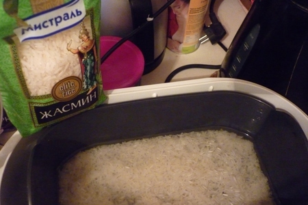 Рисовые гнёзда с грибной начинкой: шаг 1