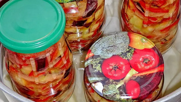Баклажаны острые, маринованные (заготовки на зиму): шаг 4