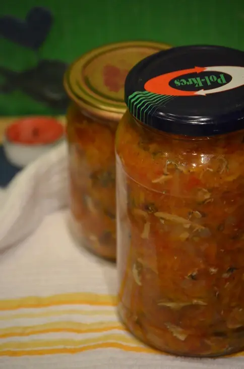 Рыбно-овощная закуска: шаг 7