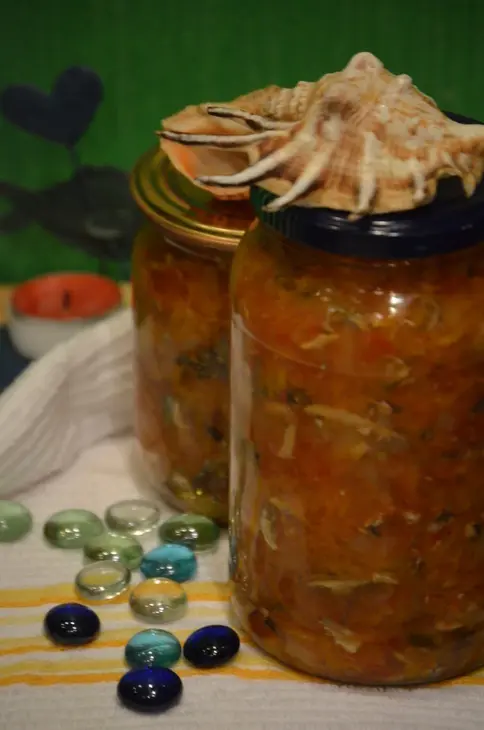 Рыбно-овощная закуска: шаг 8