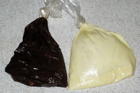 Шоколадно-лимонное печенье с прослойкой. в подарок кудеснице галюше.: шаг 8
