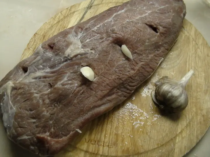 Мясо запечённое, два способа в одном рецепте.: шаг 1