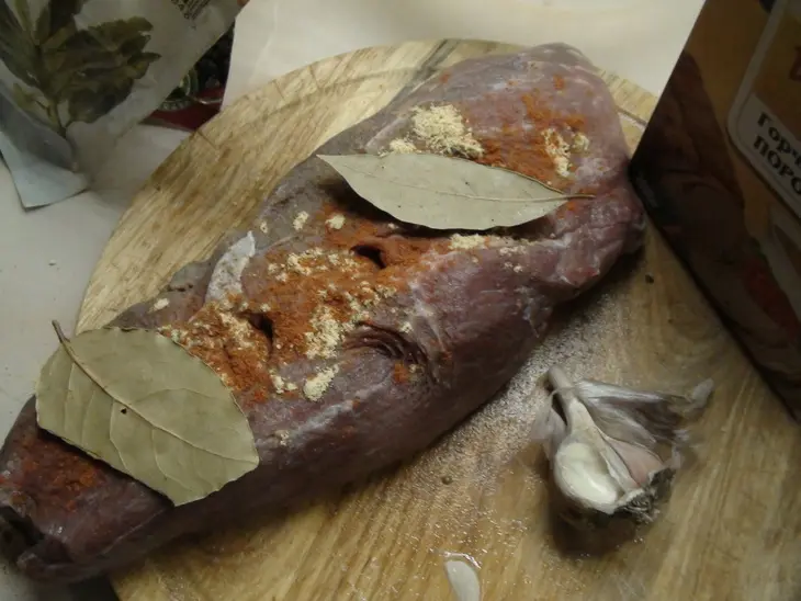 Мясо запечённое, два способа в одном рецепте.: шаг 2