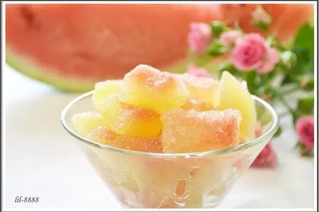 Мармелад из арбузных  корок: шаг 4